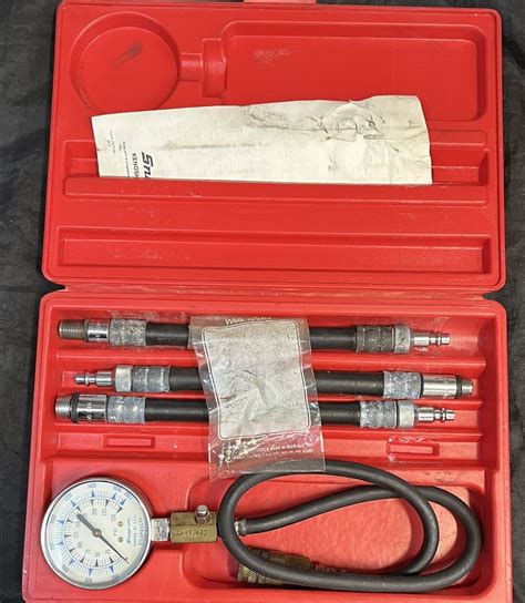 snap on compression tester ebay|mt308kb compression tester gauge set.